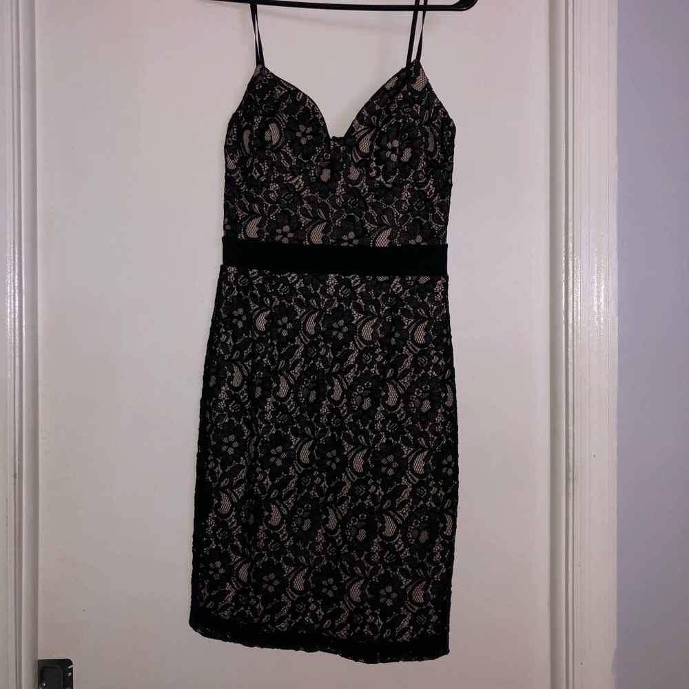 Black cocktail dress